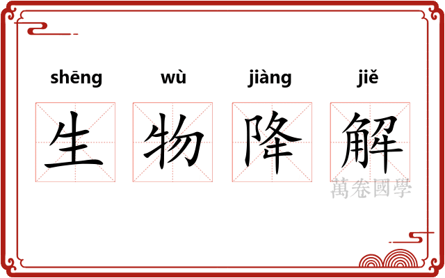 生物降解