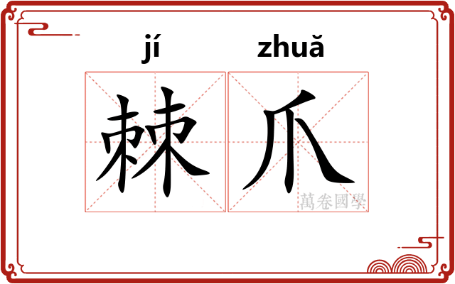 棘爪