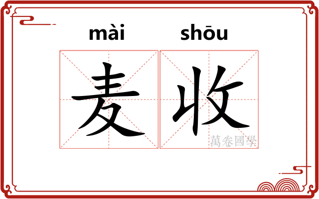 麦收
