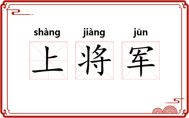 上将军