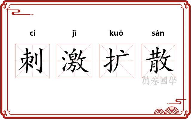 刺激扩散