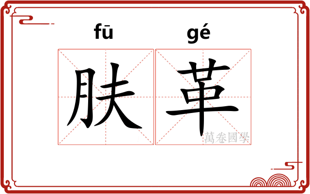肤革