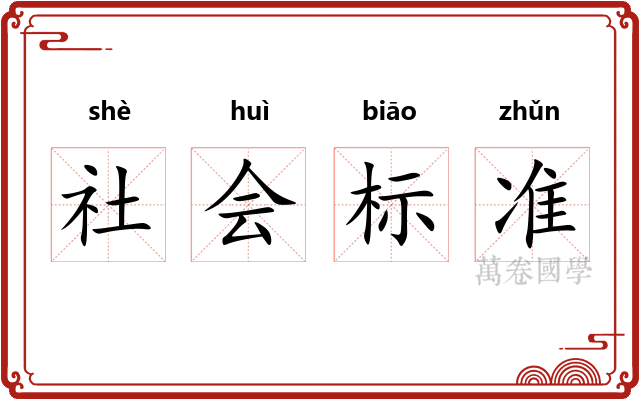 社会标准