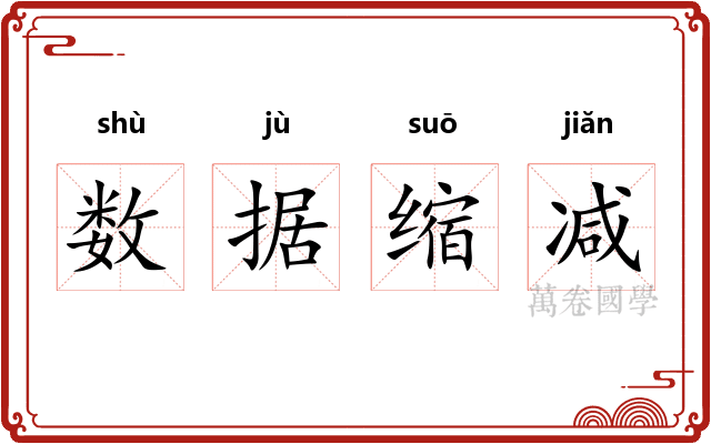 数据缩减