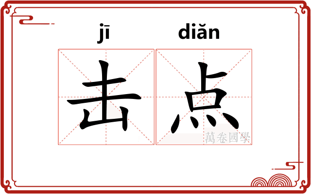 击点