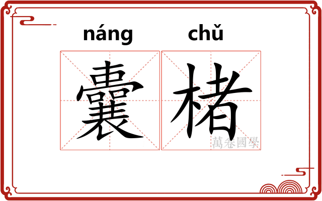 囊楮
