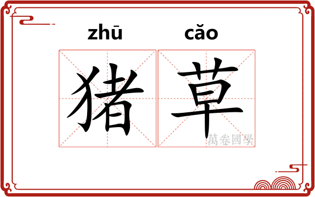 猪草