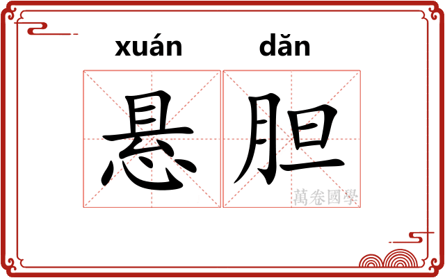 悬胆