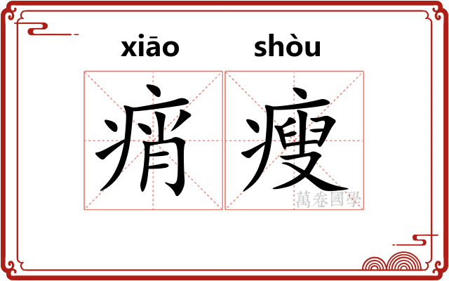 痟瘦