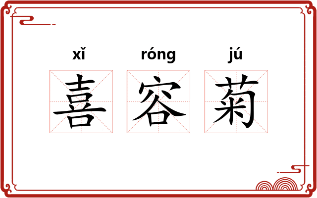 喜容菊