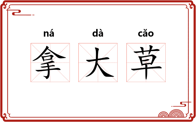 拿大草 拿大草