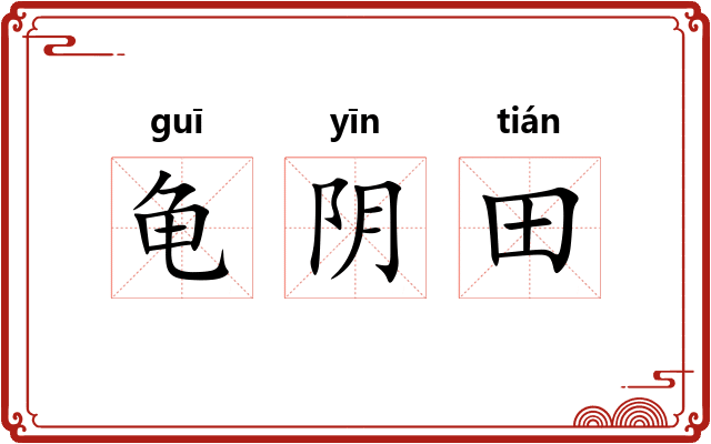 龟阴田