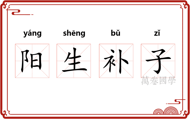 阳生补子 阳生补子