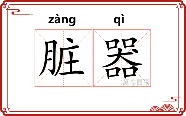 脏器