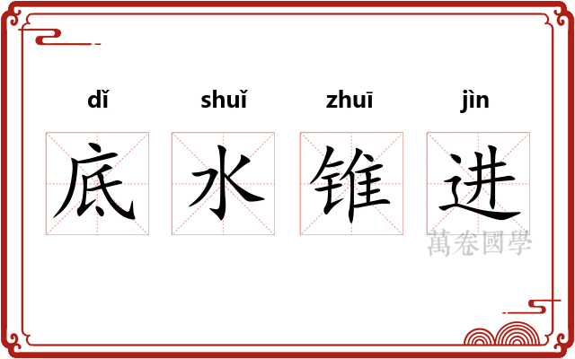 底水锥进