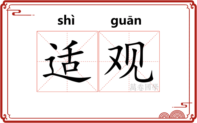 适观