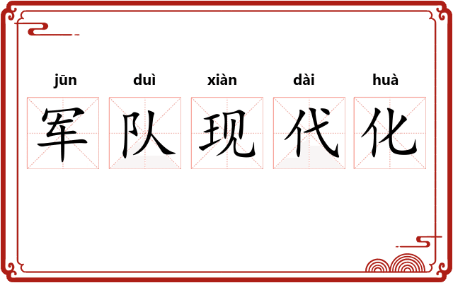 军队现代化