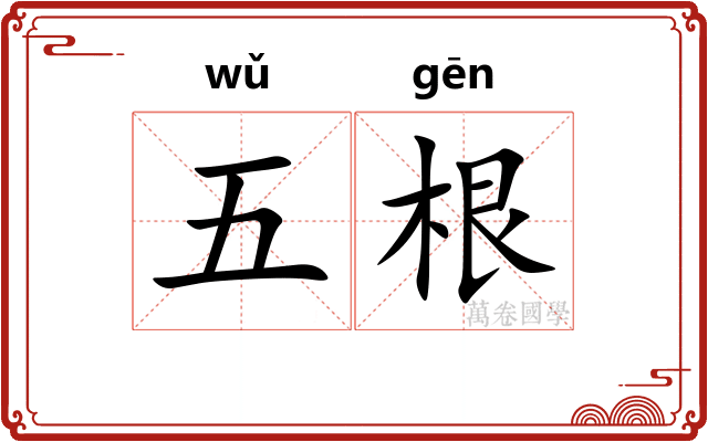 五根
