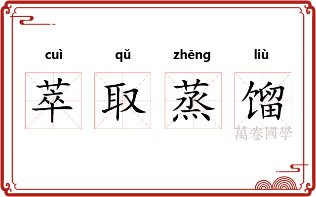 萃取蒸馏