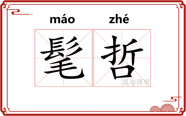 髦哲