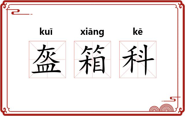 盔箱科