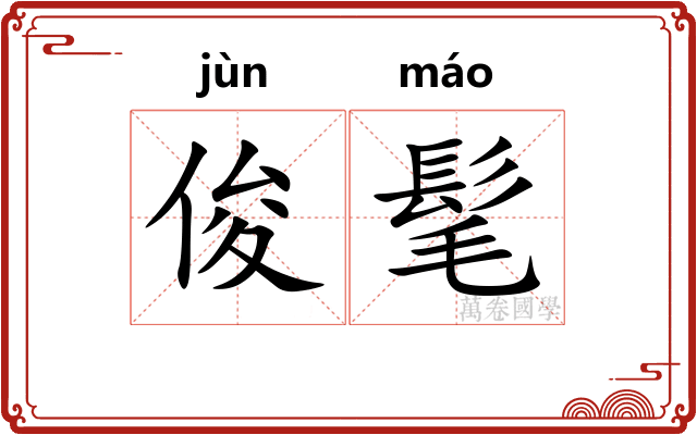 俊髦