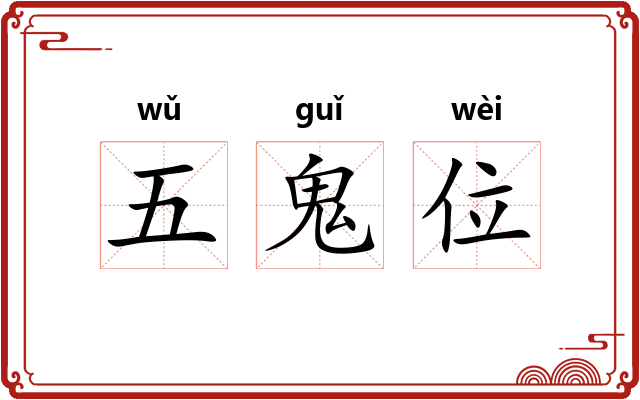 五鬼位