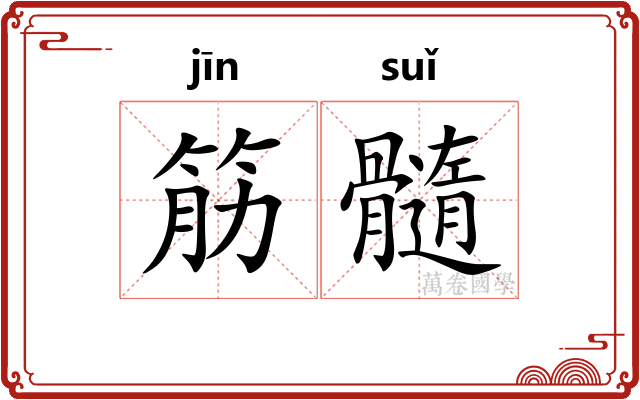 筋髓