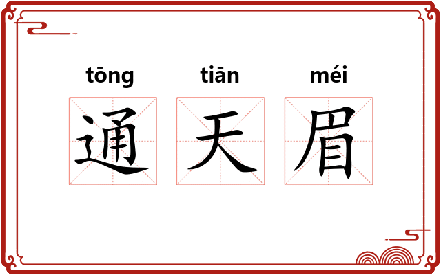 通天眉