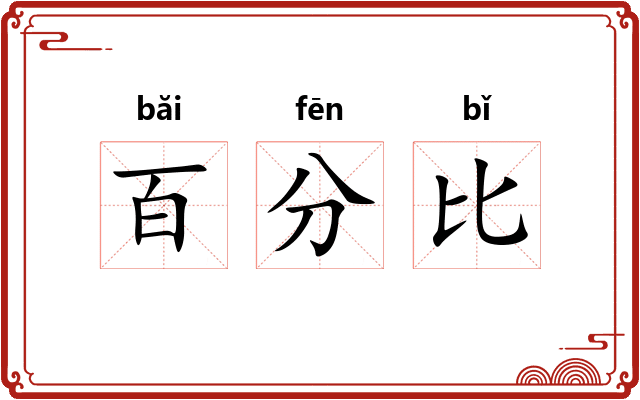 百分比