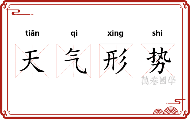 天气形势