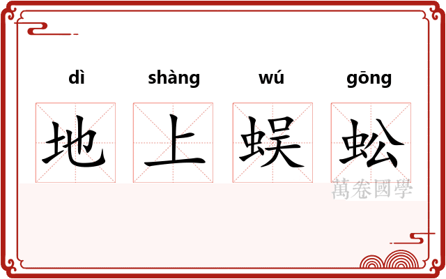 地上蜈蚣 地上蜈蚣