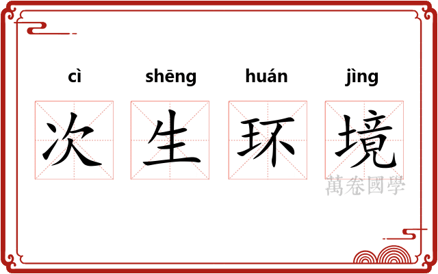 次生环境