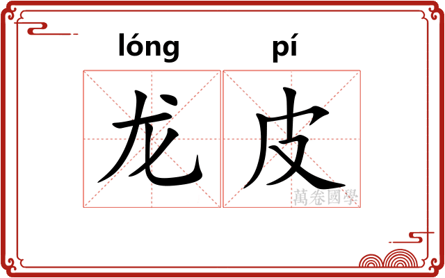 龙皮
