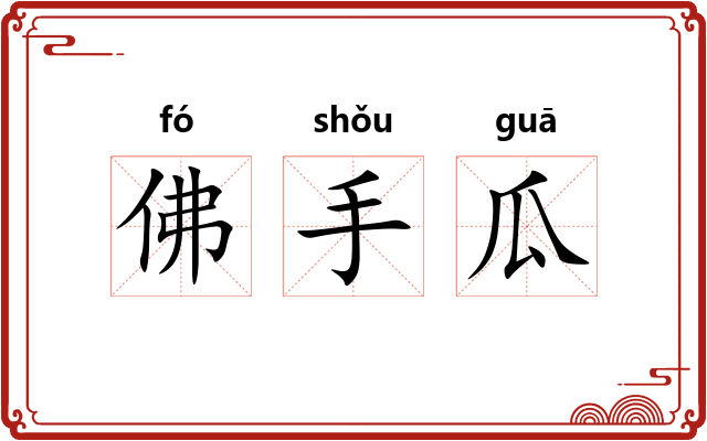 佛手瓜 佛手瓜