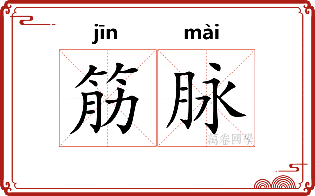 筋脉 筋脉
