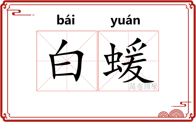 白蝯 白蝯