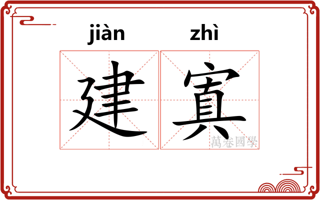 建寘