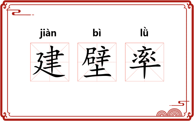 建壁率