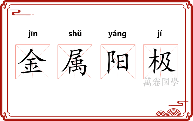 金属阳极