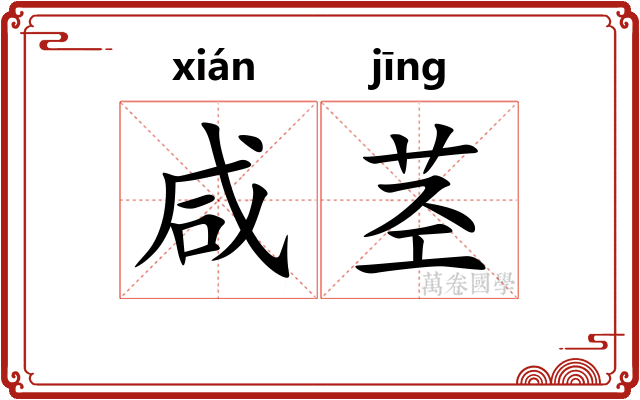 咸茎
