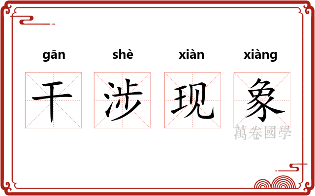 干涉现象