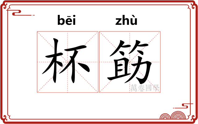 杯筯