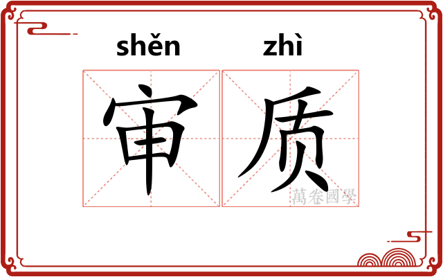 审质