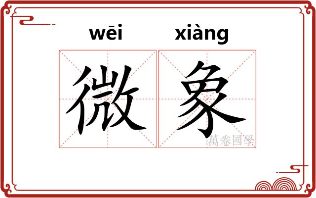 微象 微象