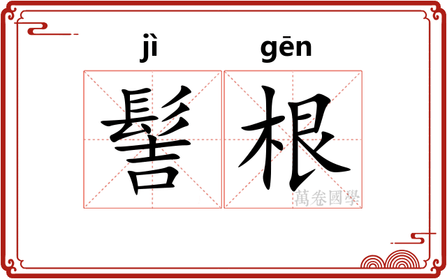 髻根