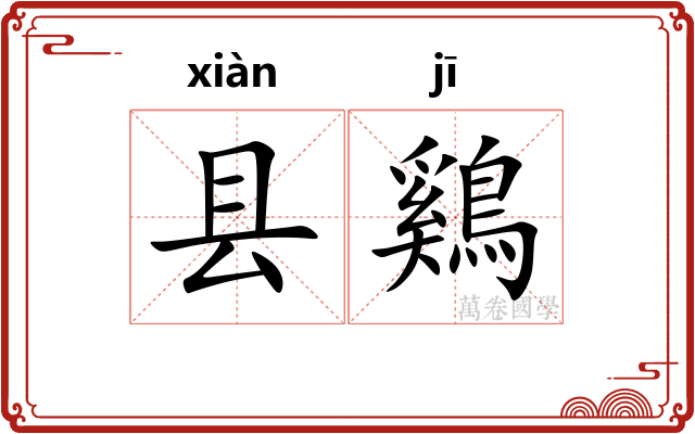县鷄