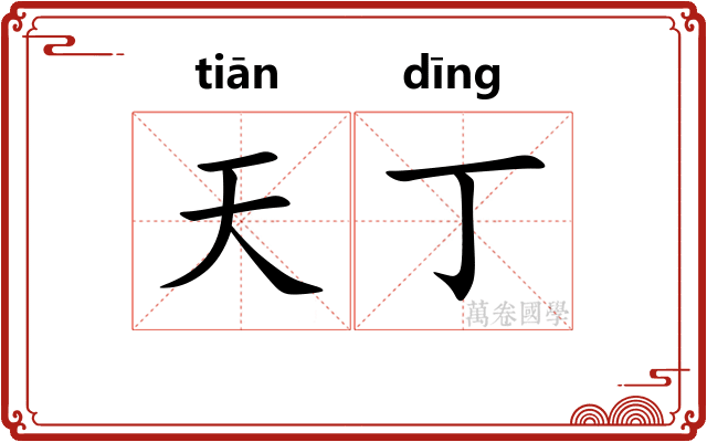天丁