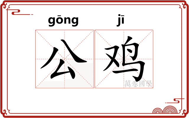 公鸡