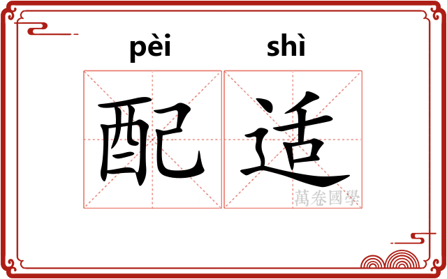 配适